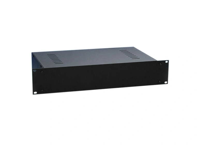 Adam Hall 19" Housing 2U rackmount 87408V With Vent Slots 